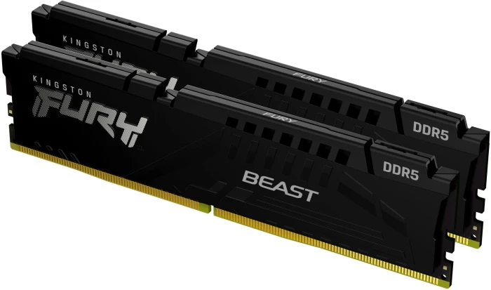 64GB (2x32) DDR5-5600M CL36 Kingston FURY Beast Black EXPO