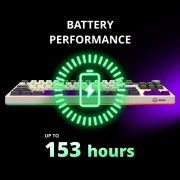 LORGAR KBP70TKLW Wireless PBT Black