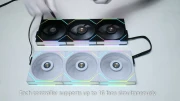 Lian Li UNI FAN TL LCD 120mm Black 3in1