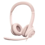 Logitech H390 USB Розов