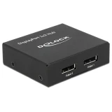 Сплитер DeLock DisplayPort - 2 x DisplayPort out 4K