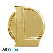 Комплект ABYSTYLE LEAGUE OF LEGENDS - Pck XXL glass + Pin + Notebook "Hextech logo", Многоцветен
