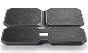 Охладител за лаптоп DeepCool Multi Core X6, 15.6", 2x140+100 mm, Черен