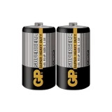 Цинк карбонова батерия GP 14S-S2 Powercell, R14, 2 бр. в опаковка / Shrink, 1.5V