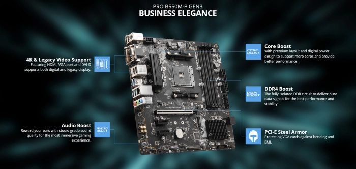 MSI PRO B550M-P GEN3