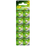 Бутонна алкална батерия GP192 LR-41/ 10 бр./pack цена за 1 бр./ 1.55V AG3