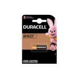 Алкална батерия DURACELL 12 V 1 бр. в опаковка за аларми А27 LR27 MN27