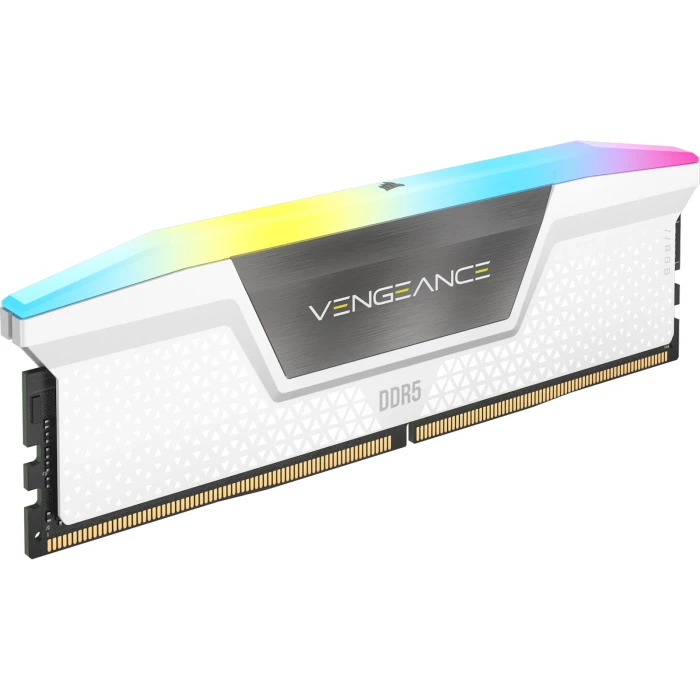 32GB (2x16) DDR5-6000 CL38 CORSAIR VENGEANCE RGB White