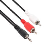 VCom Аудио 3.5mm > RCA x 2 - 5.0m