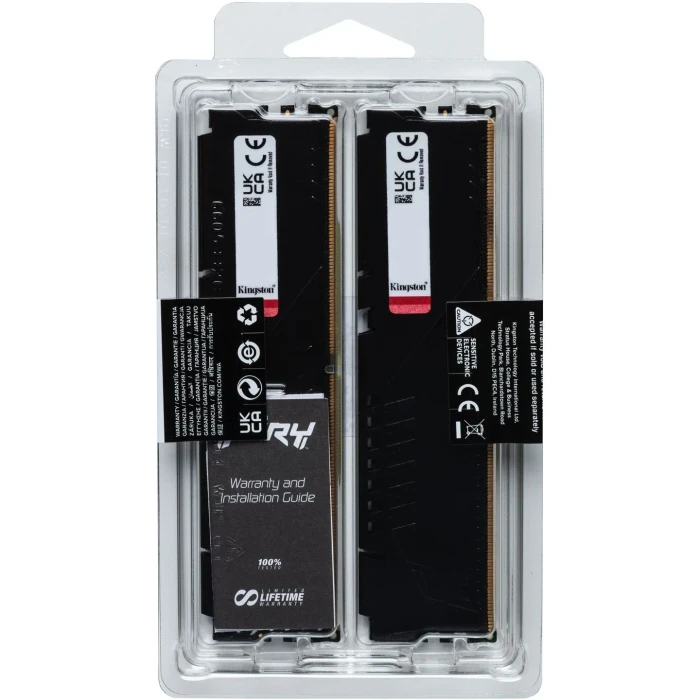 64GB (2x32) DDR5-5600M CL36 Kingston FURY Beast Black EXPO