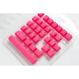 Капачки за механична клавиатура Ducky Pink 31-Keycap Set Rubber Backlit Double-Shot US Layout