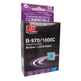 Мастилница UPRINT LC970 BROTHER, Cyan