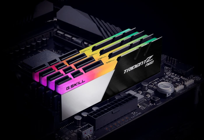 32GB (2x16) DDR4-3600 CL16 G.SKILL Trident Z Neo RGB
