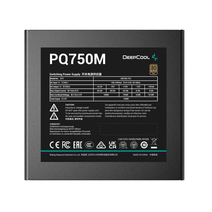 DeepCool PQ750M GOLD 750W
