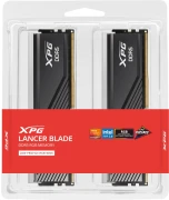 64GB (2x32) DDR5-6000 CL30 ADATA LANCER BLADE RGB Black