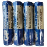 Цинк карбонова батерия GP POWERPLUS  R03 AAA 4 бр. shrink 1.5V