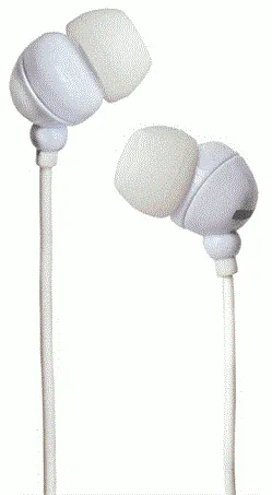 Слушалки  MAXELL PLUGZ , In-Ear, Бял