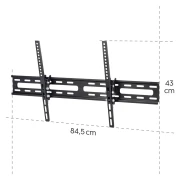 Стенна стойка за TV, HAMA Tilt, 165 см, 75", до 60кг