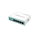 Рутер MiKrotik RB750GR3 HEX, 5 x 10/100/1000 Mbps, PoE, Бял