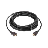 Кабел ATEN 2L-7D20H, HDMI мъжко - HDMI мъжко, с Ethernet, 4K, 20 м, Позлатени конектори, Черен