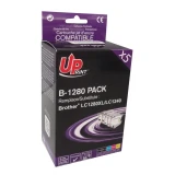 Мастилница UPRINT LC1280XL / LC1240, BROTHER, (2BK+C+M+Y)