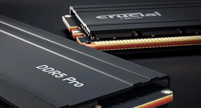 64GB (2x32) DDR5-5600 CL46 Crucial Pro