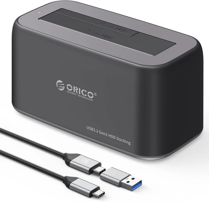 Orico Dock HDD/SSD - 2.5/3.5" USB-C/A