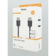 Кабел HAMA 200697, DisplayPort мъжко - DisplayPort мъжко, 3 m, 4K