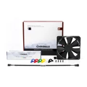Noctua NF-F12 PWM Chromax.black.swap