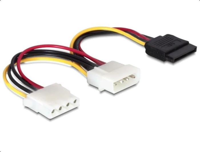 Кабел DeLock Molex-SATA Power/Molex