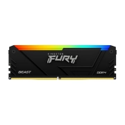 Kingston FURY Beast Black RGB 128GB (4x32GB) DDR4 3600MHz CL18