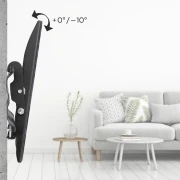 Стенна стойка за TV HAMA, TILT, 122см, 48", 1 звезда,200х200, черна