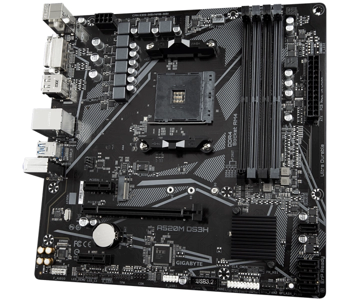 GIGABYTE A520M DS3H