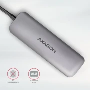 AXAGON HMC-HCR3A SuperSpeed USB-C COMBO 5in1 hub
