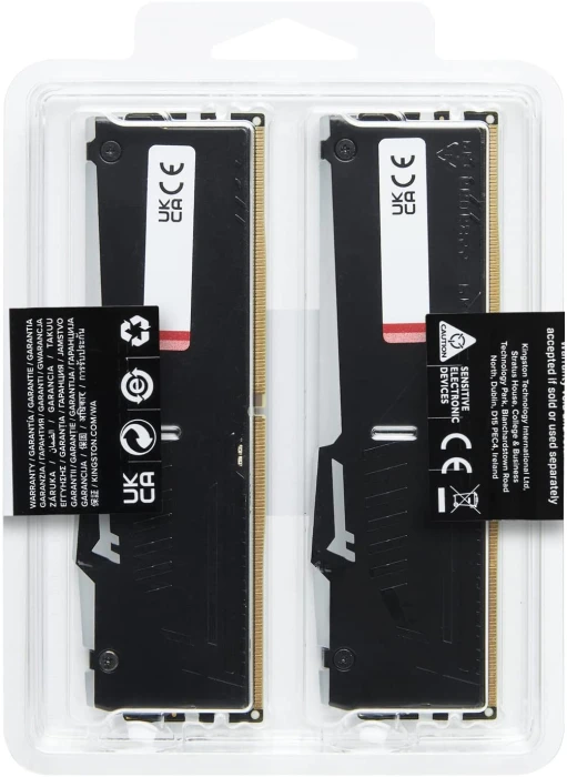 Kingston FURY Beast RGB 32GB(2x16GB) DDR5 5600MHz CL40