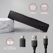 AXAGON EE25-GTR USB-C RIBBED 2.5"
