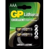 Литиева батерия GP CR03 AAA 1,5V 2бр. в блистер
