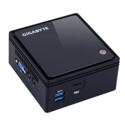 Настолен компютър Gigabyte Brix BACE-3160 с процесор Intel® Celeron® J3160 , 1x SO-DIMM DDR3L, 1 x 6Gbps SATA3, черен