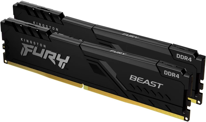 KINGSTON FURY Beast Black 32GB (2x16GB) DDR4 3200MHz CL16