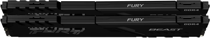KINGSTON FURY Beast Black 32GB (2x16GB) DDR4 3200MHz CL16