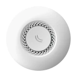 Безжичен Access Point MikroTik RBcAP2nD, за таван, 64MB RAM, 1xLAN 10/100, 2.4Ghz 802.11b/g/n, 2x int.antenna 2Dbi, RouterOS