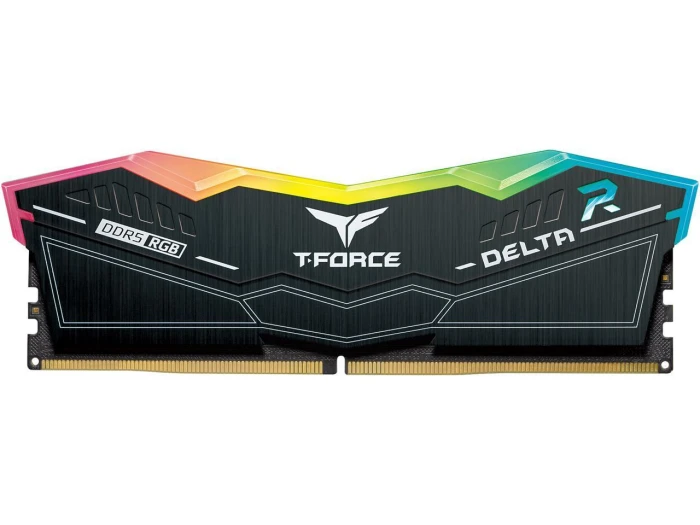 32GB (2x16) DDR5-6400 CL40 Team Group T-Force Delta RGB Black
