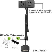 Конвертор EZDIY-FAB 12V към 5V aRGB