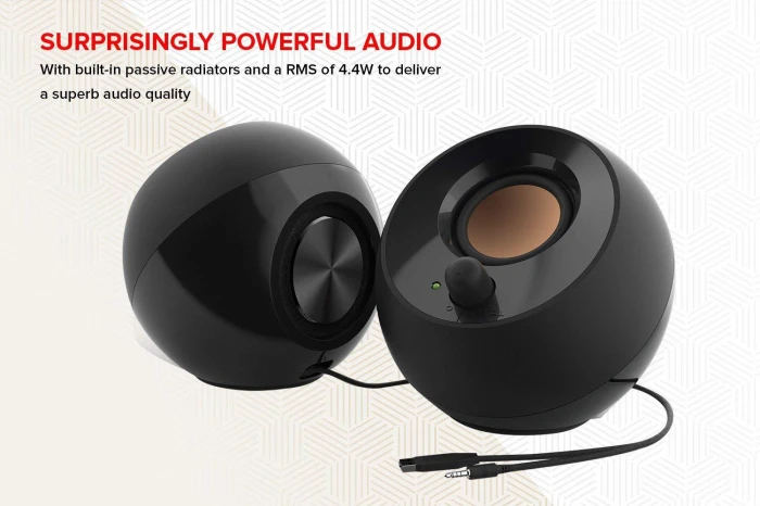 Creative PEBBLE 2.0 Black 2 x 2.2W