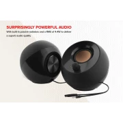 Creative PEBBLE 2.0 Black 2 x 2.2W