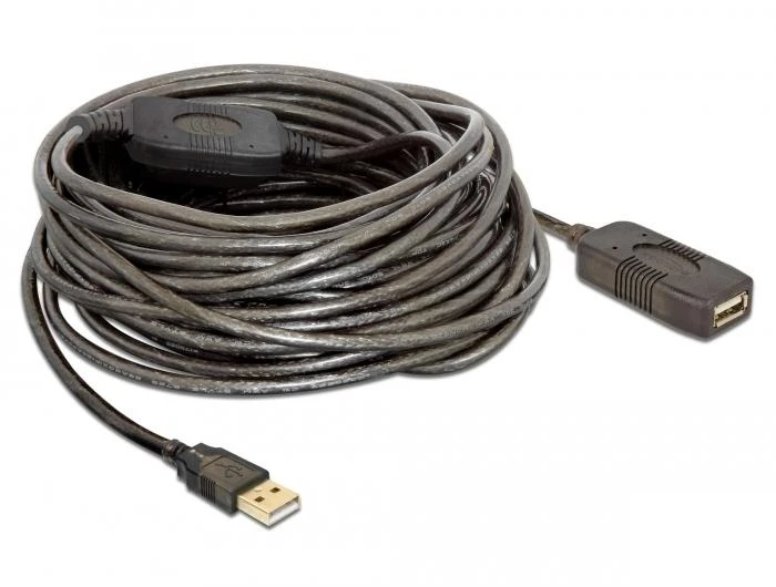DELOCK Удължител USB-A 2.0 - 15.0m