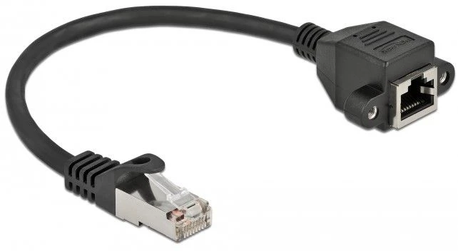 Delock удължител RJ-45 SFTP Cat.6a