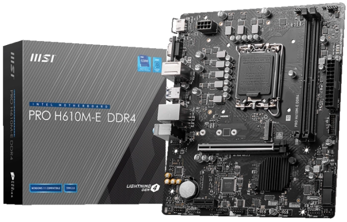 MSI PRO H610M-E DDR4