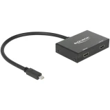 Delock mini DisplayPort > 2 x HDMI