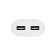 Hama USB захранване/разклонител с 1,9 м дълъг кабел, 2,4 A, 2x USB-A, бяло